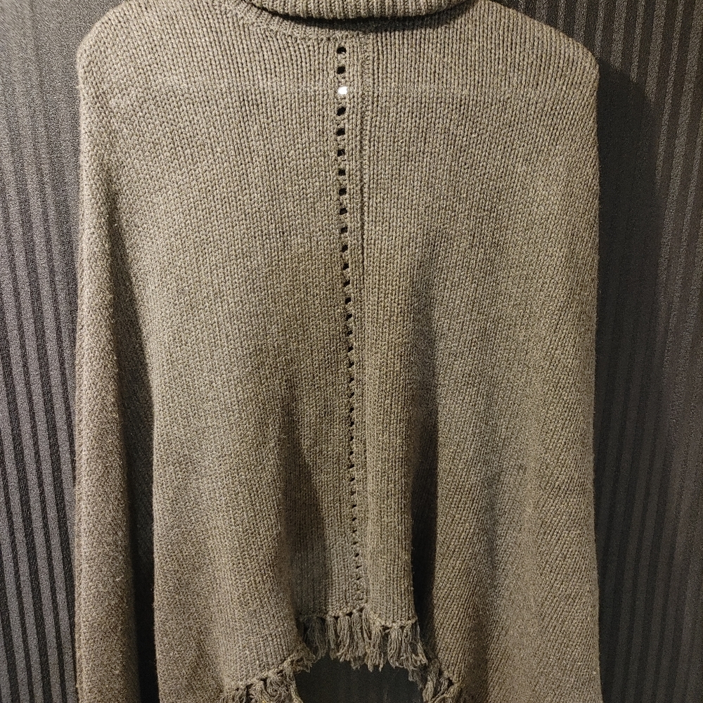 Central Park West cashmere poncho